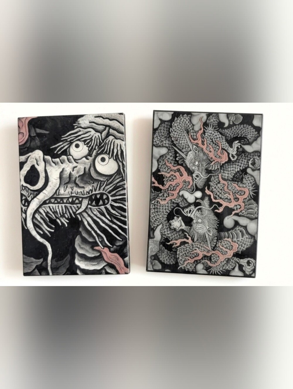 Authentic Kennin-ji Temple Goshuincho (Stamp Book) – Twin Dragons (Soryu-zu)